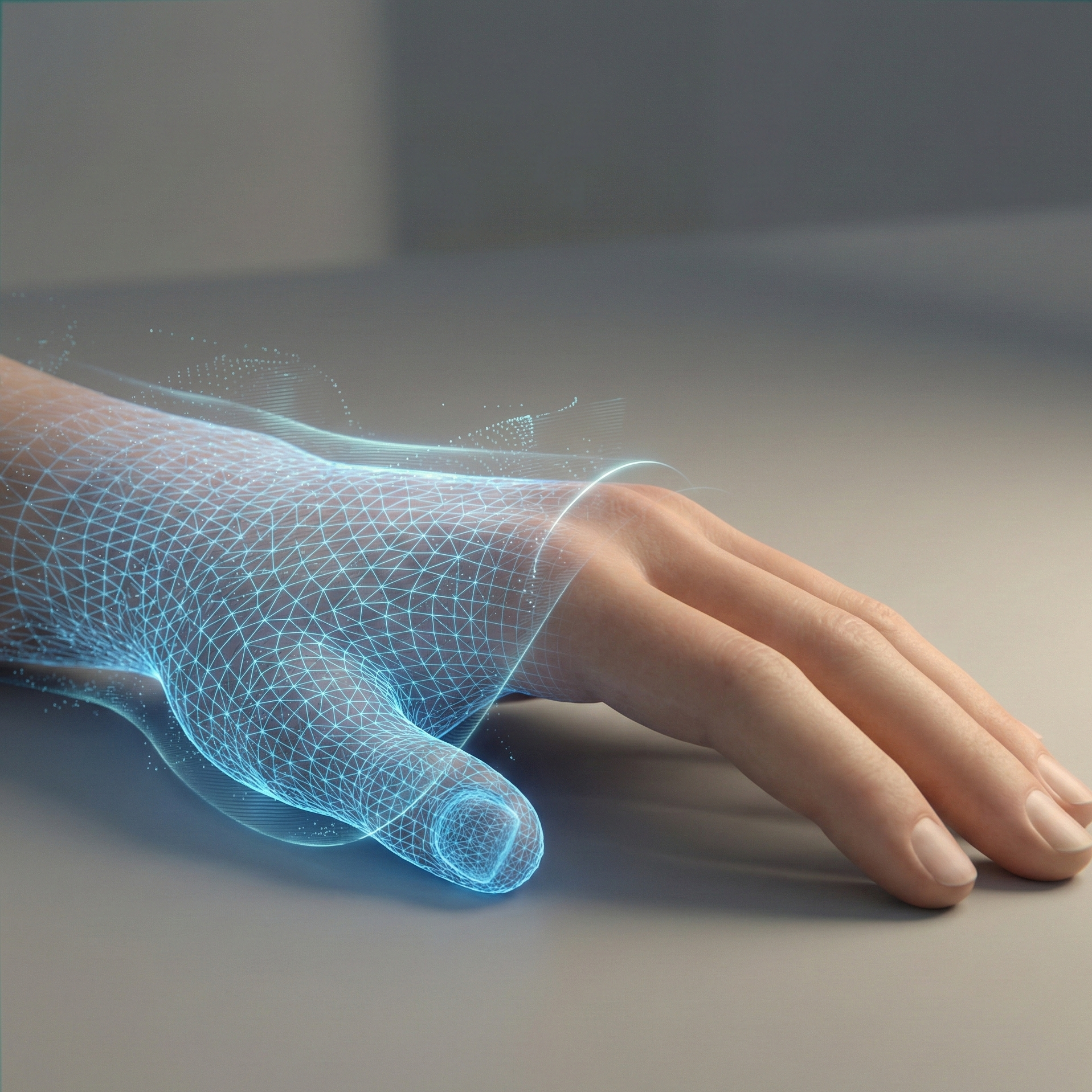 3d scan hand concept 2
